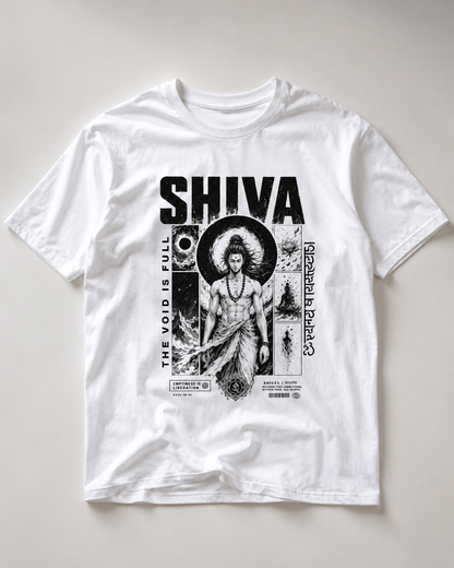 Shiva Theme T-shirt cotton