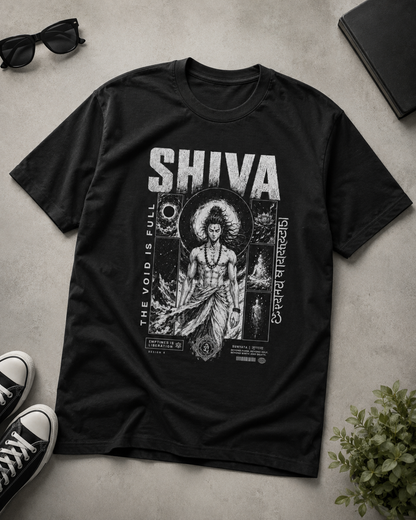 Shiva theme t-shirt
