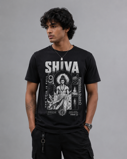 Shiva theme t-shirt