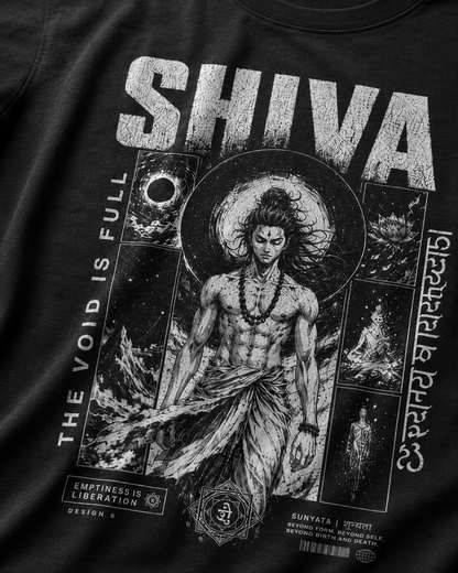 Shiva theme t-shirt