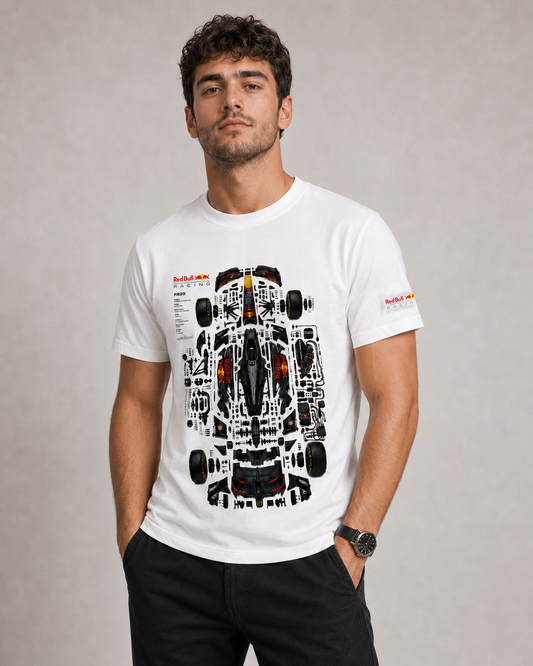 F1 Racing Theme Cotton T-Shirt