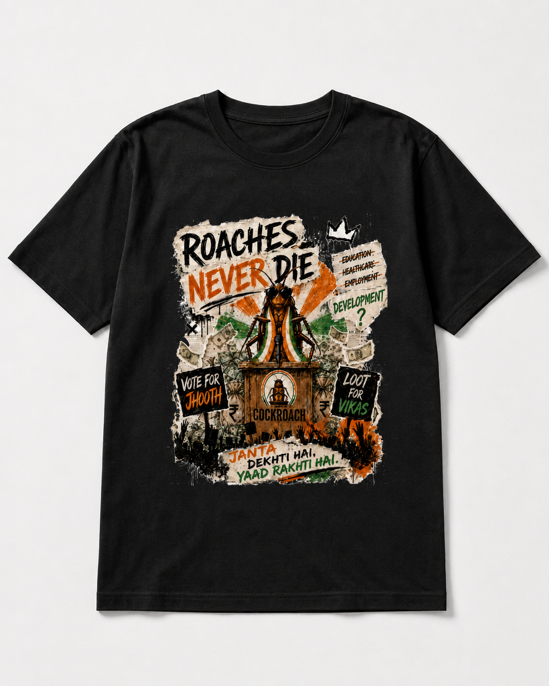 Cockroach t-shirt CJP Theme