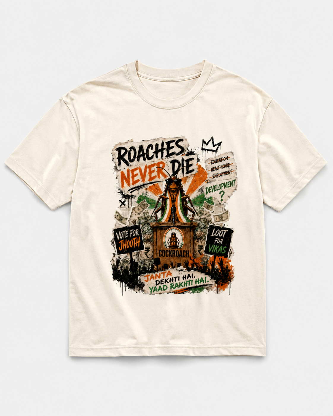 Cockroach t-shirt CJP Theme